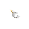 Thumbnail Image 2 of 10K Solid Gold CZ C Initial Charm