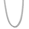 Thumbnail Image 1 of Sterling Silver Diamond Cut Mariner Chain Made in Italy - 22&quot;