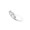 Thumbnail Image 3 of Sterling Silver CZ Gucci Chain Link Ring - Size 7