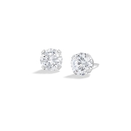 Stainless Steel CZ 5mm Piercing Studs - XL Posts