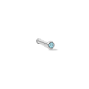 Thumbnail Image 0 of Titanium Blue CZ 3mm Piercing Stud