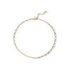 Thumbnail Image 0 of 10K Solid Gold Forzentina Chain Anklet - 9" + 1"