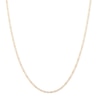 Thumbnail Image 1 of Child's 14K Solid Gold Diamond-Cut Valentino Tri-Tone Chain Made in Italy - 15&quot;