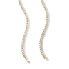 Thumbnail Image 3 of 10K Hollow Gold Fancy Cable Chain - 20&quot;