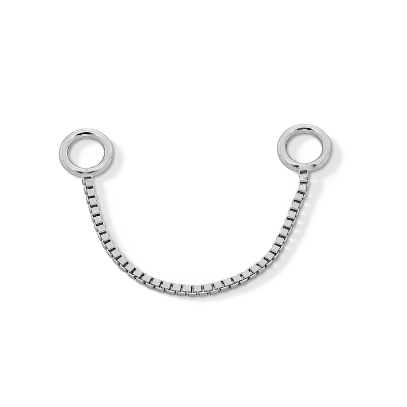 Main Image 1 of Sterling Silver Box Chain Connector