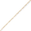 Thumbnail Image 1 of 14K Solid Gold Permanent Brilliant Figaro Chain