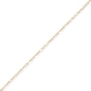 Thumbnail Image 1 of 14K Solid Gold Permanent Mini Figaro Chain