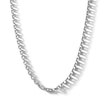 Thumbnail Image 1 of Sterling Silver Diamond Cut Rolo Chain Made in Italy - 18&quot; 