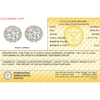 Thumbnail Image 3 of ​​​​​​​​​​​​​​10K Solid Gold 1/2 CT. T.W. Lab-Created Diamond Small Round Halo Studs