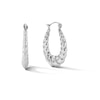 Thumbnail Image 0 of ​​​​​​​Sterling Silver Twisted Hoops