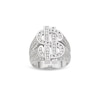 Thumbnail Image 0 of Sterling Silver CZ Bold Dollar Sign Ring - Size 10