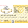 Thumbnail Image 3 of ​​​​​​​​​​​​​​10K Solid Gold 1 1/2 CT. T.W. Lab-Created Diamond Solitaire Ring