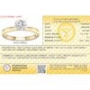 Thumbnail Image 4 of 10K Gold 1 CT. T.W. Lab-Created Diamond Solitaire Ring