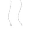 Thumbnail Image 3 of Sterling Silver Diamond-Cut Beaded Saturn Chain Made in Italy - 18&quot;