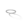 Thumbnail Image 1 of Sterling Silver CZ Round Band - Size 7