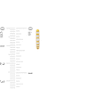 Thumbnail Image 3 of 10K Solid Gold 1/5 CT. T.W. Diamond Huggies