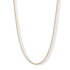 Thumbnail Image 1 of 10K Hollow Gold Rope Chain - 20&quot;