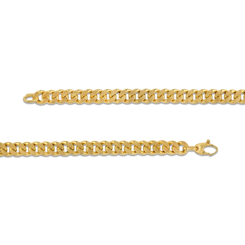 Main Image 2 of ​​​​​​​14K Hollow Gold Reversible Cuban Chain - 22&quot;