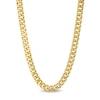 Thumbnail Image 3 of ​​​​​​​14K Hollow Gold Reversible Cuban Chain - 22&quot;