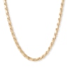 Thumbnail Image 0 of 14K Hollow Gold Twisted Four-Sided Rope Chain - 24"