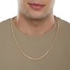 Thumbnail Image 3 of 14K Hollow Gold Twisted Four-Sided Rope Chain - 24"