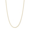 Thumbnail Image 0 of 14K Hollow Gold Diamond-Cut Amore Chain - 20"