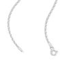 Thumbnail Image 3 of ​​​​​​​Sterling Silver Diamond-Cut Snail Chain Made in Italy - 18&quot;