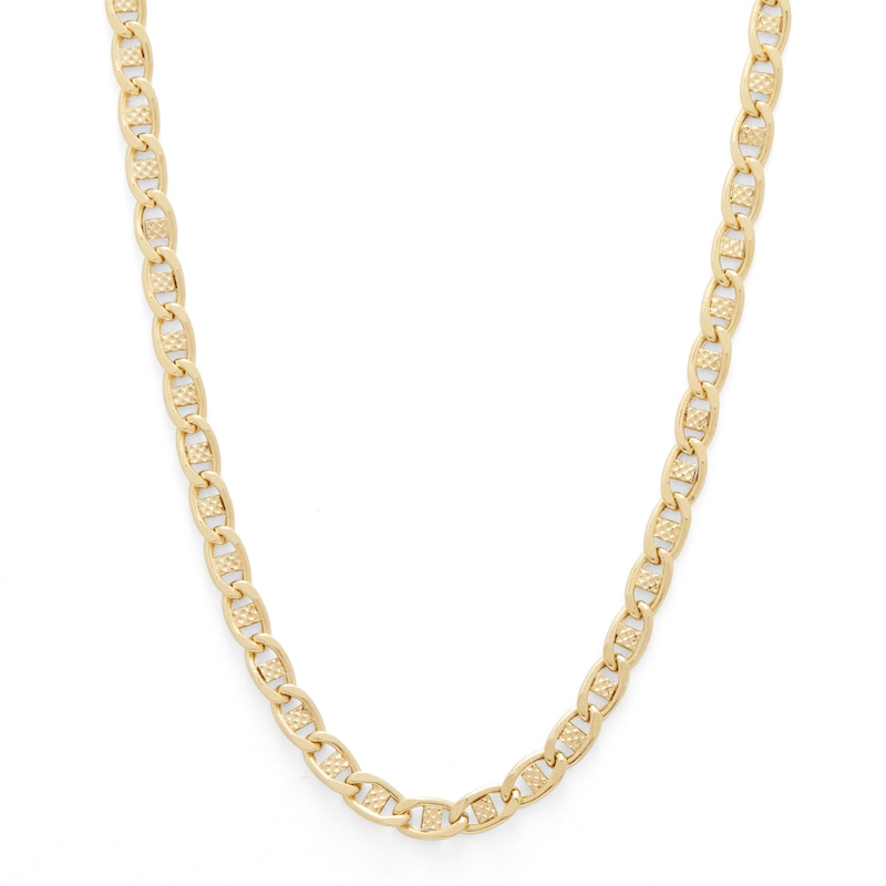 Main Image 1 of 14K Hollow Gold Mariner Gucci Chain - 18&quot;