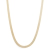 Thumbnail Image 1 of 14K Hollow Gold Herringbone Chain - 18&quot;