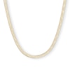 Thumbnail Image 1 of 14K Hollow Gold Polmatte Herringbone Chain - 18&quot;