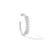 Thumbnail Image 0 of 14K Solid White Gold CZ Nose Hoop - 20G 5/16"