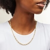 Thumbnail Image 2 of 10K Semi-Solid Gold Twisted Curb Chain - 20&quot;