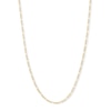 Thumbnail Image 1 of ​​​​​​​10K Hollow Gold Figaro Chain - 18&quot;