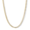 Thumbnail Image 1 of 10K Hollow Gold Valentino Chain Made in Italy - 22&quot;