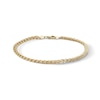 Thumbnail Image 1 of 10K Solid Gold Phoenix Chain Bracelet Made in Italy - 7.5&quot;