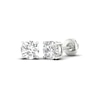 Thumbnail Image 1 of 10K White Gold 1 1/2 CT. T.W. Lab-Created Diamond Small Round Solitaire Studs