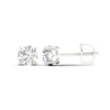 Thumbnail Image 1 of 10K White Gold 2 CT. T.W. Lab-Created Diamond Small Round Solitaire Studs