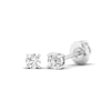 Thumbnail Image 1 of 10K Solid White Gold 1/4 CT. T.W. Lab-Created Diamond Studs