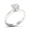 Thumbnail Image 2 of 10K White Gold 1 1/ 2 CT. T.W. Lab-Created Diamond Solitaire Ring