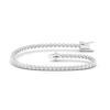 Thumbnail Image 1 of 10K Solid White Gold 2 CT. T.W. Lab-Created Diamond Tennis Bracelet - 7.25&quot;