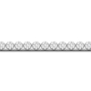 Thumbnail Image 2 of 10K Solid White Gold 2 CT. T.W. Lab-Created Diamond Tennis Bracelet - 7.25&quot;