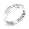 Thumbnail Image 2 of 10K White Gold 1/2 CT. T.W. Lab-Created Diamond Eight Stone Ring