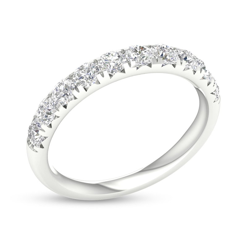 Main Image 2 of 10K White Gold 1 CT. T.W. Lab-Created Diamond Anniversary Band