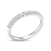 Thumbnail Image 2 of 10K White Gold 1/2 CT. T.W. Lab-Created Diamond Anniversary Band