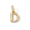 Thumbnail Image 1 of ​​​​​​​10K Hollow Gold D Necklace Charm