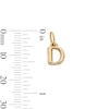 Thumbnail Image 3 of ​​​​​​​10K Hollow Gold D Necklace Charm