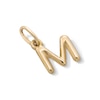 Thumbnail Image 1 of ​​​​​​​10K Hollow Gold M Necklace Charm