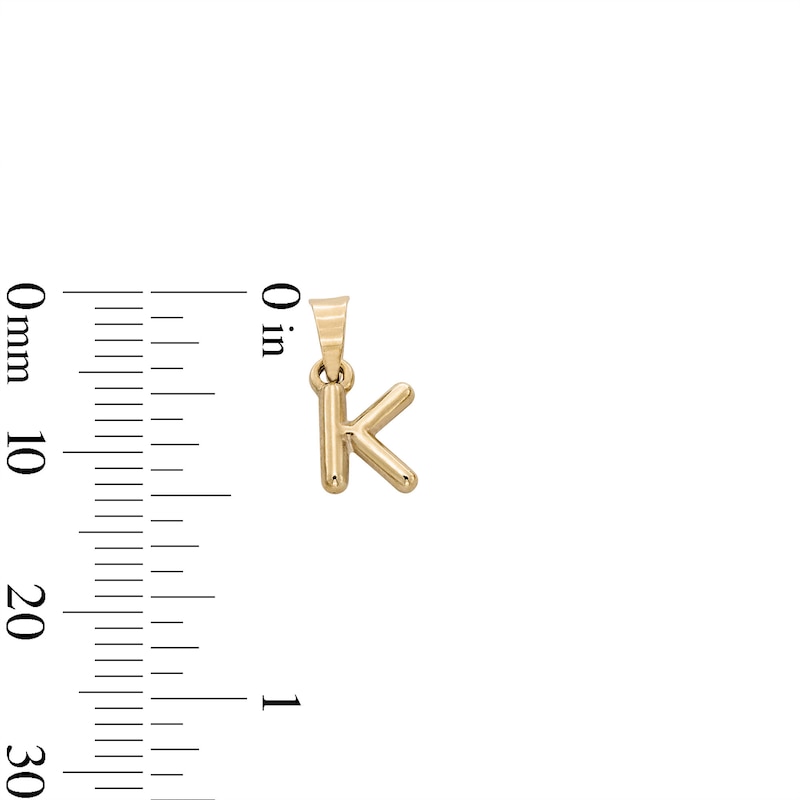 ​​​​​​​10K Hollow Gold K Necklace Charm