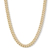 Thumbnail Image 1 of 10K Hollow Gold Bonded Cuban Chain - 22&quot;