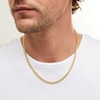 Thumbnail Image 2 of 10K Hollow Gold Bonded Cuban Chain - 20&quot;